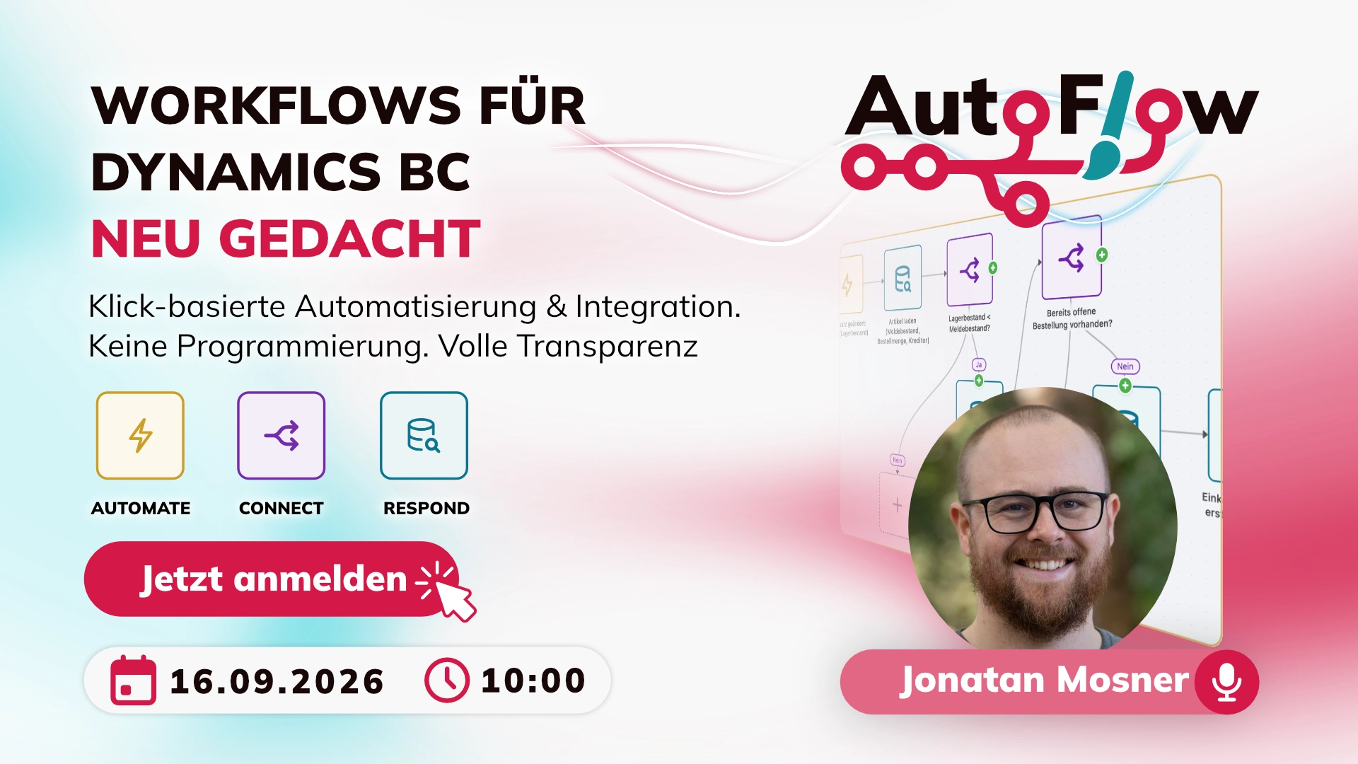 Exklusives Live-Webinar: AutoFlow - BC Workflows & Prozesse neu denken